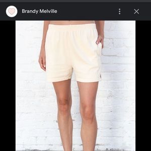 NWT Brandy Melville (John Galt) Rosa Sweat Shorts
